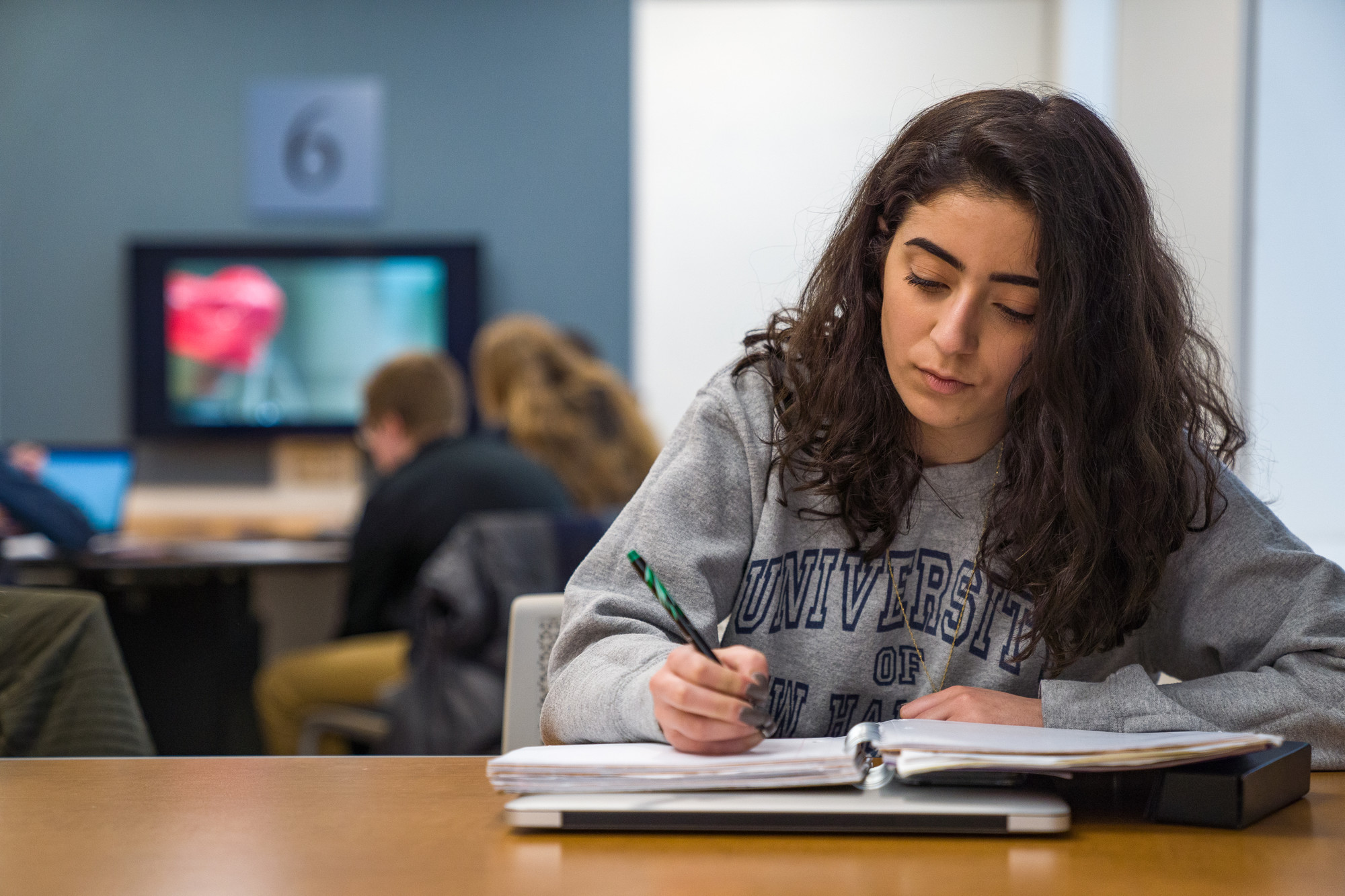 Studying Girl