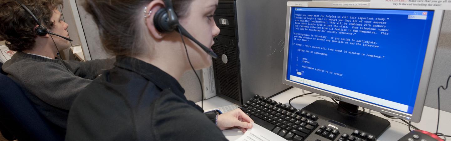 UNH Survey Center Survey Taker