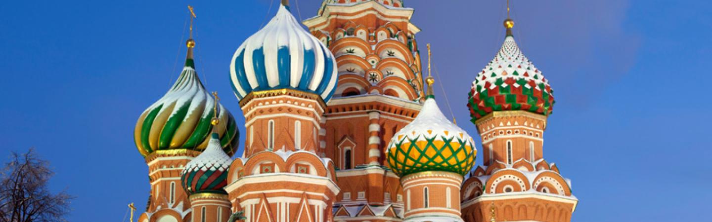 Russia onion domes