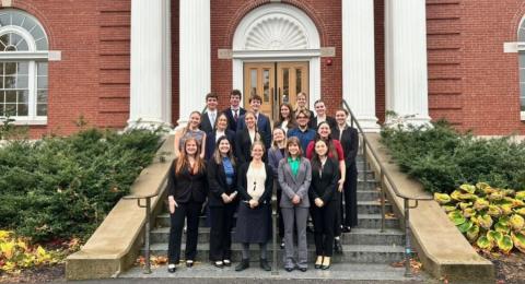 Team image of 2024 UNH Mock Trial Team