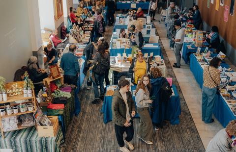 Overview of the small press fair