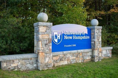 Picture of University of New Hampshire Sign