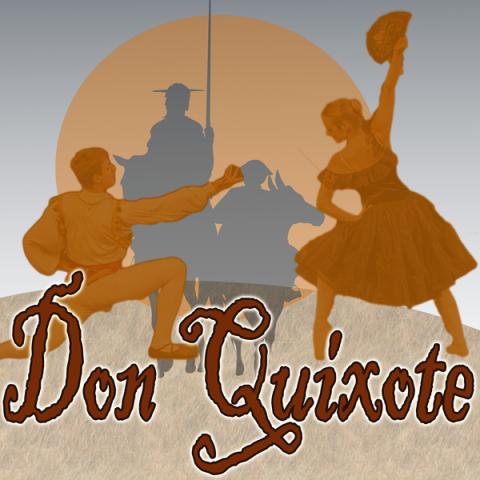 Promotional image for the Dance Company presentation of Don Quixote