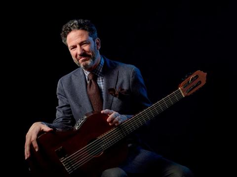 Promotional image for John Pizzarelli Trio