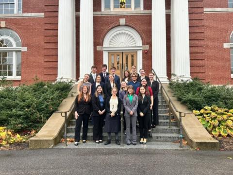 Team image of 2024 UNH Mock Trial Team