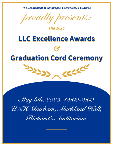 LLC Excellence Awards Poster