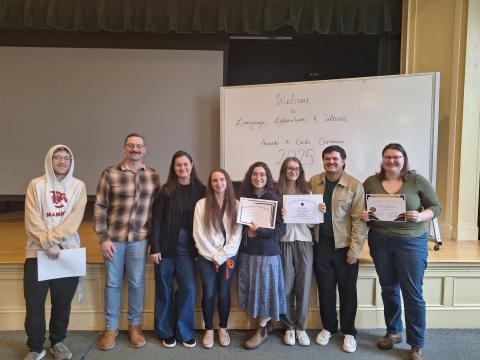 Students in Dobro Slovo recieve awards at 2025 LLC Excellence event