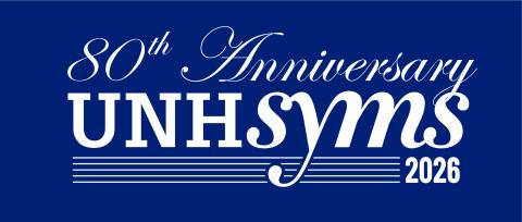 Logo of the eightieth anniversary of the summer youth music school