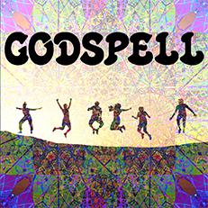 Promotional graphic for Godspell