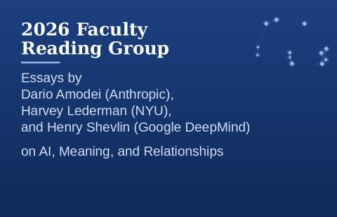 2026 Faculty Reading Group