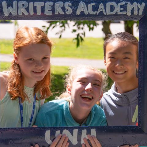 Writers Academy students