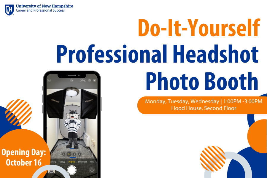DIY Professional Headshot Photo Booth Drop-In Hours image.